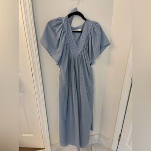 Christy Dawn “The Maribel Dress” light blue M